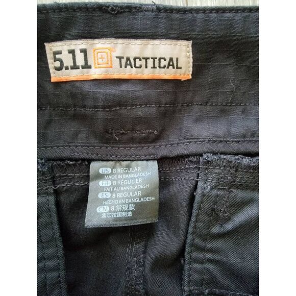 5.11 Tactical Series Woman's size 8 Regular Black - Picture 4 of 6
